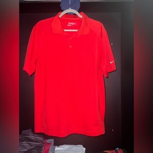 Nike Golf Dri Fit Tour Performance Red